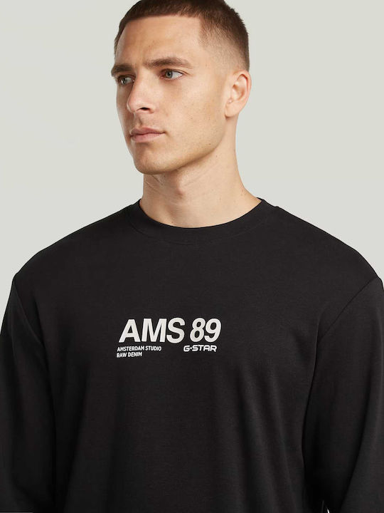 Ams 89 Tricou Black