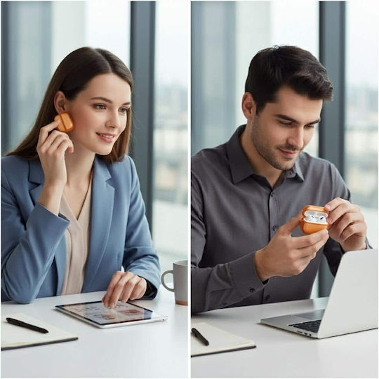 Uniq Case Silicone / Plastic in Orange color for Apple AirPods Pro 3