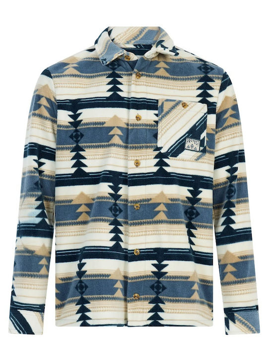 Overshirt Mânecă Lungă Twilight Albastru Marin