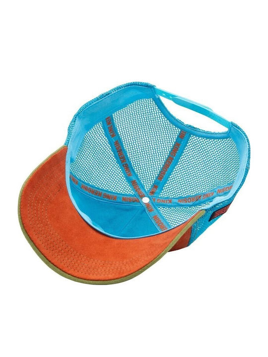 King Kerosin Καπέλο Country Roads Cap Orange&green
