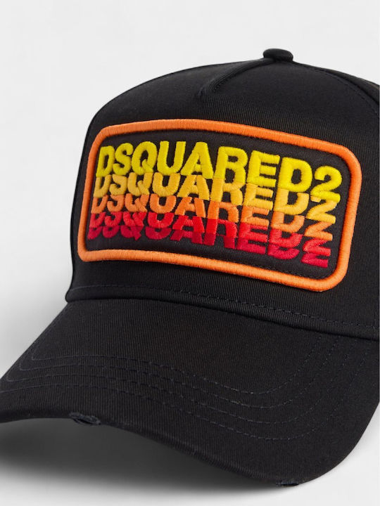 Dsquared2 Unisex Logo Patch Baseball Cap Bcm097705c00001