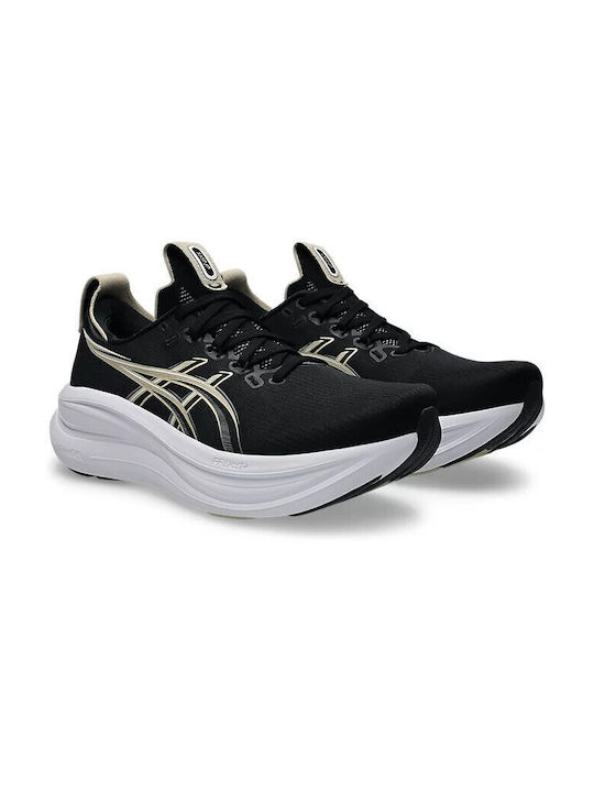 ASICS Gel-Nimbus 28 Femei Alergare Black / Feather Grey ASICS Gel-Nimbus 28 Femei Alergare Black / Feather Grey