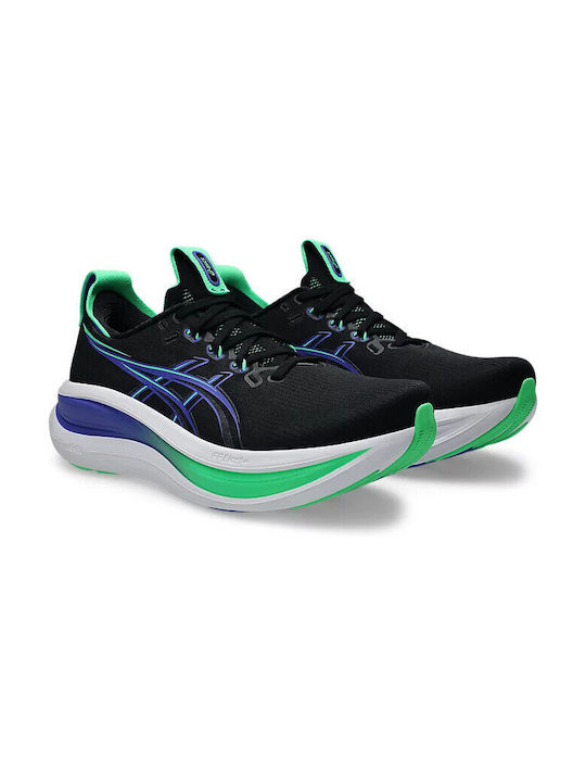 Gel-Nimbus 28 Sport Shoes Running Black / Cobalt Burst