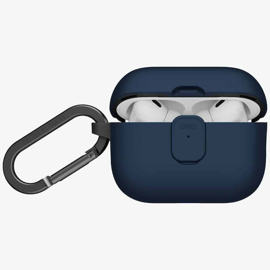 Uniq Clyde Θήκη Σιλικόνης / Πλαστική σε Μπλε χρώμα για Apple AirPods Pro 3