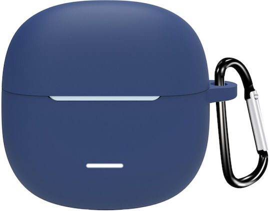Θήκη Xiaomi Redmi Buds 6 Lite Silicone Skin Carabiner Blue