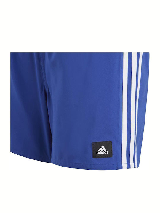 adidas 3-Stripes Kids Swimwear Swim Shorts Blue