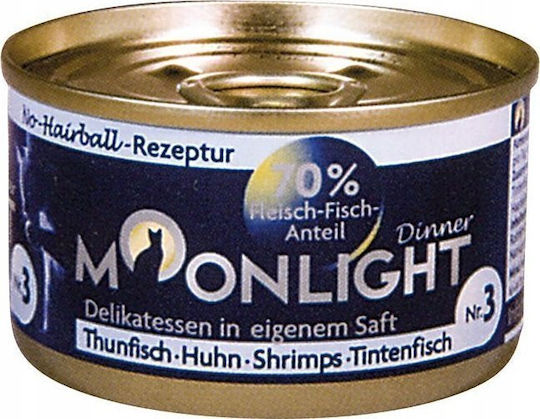Moonlight Publishing Nassfutter Hunde mit Thunfisch und Huhn 80gr