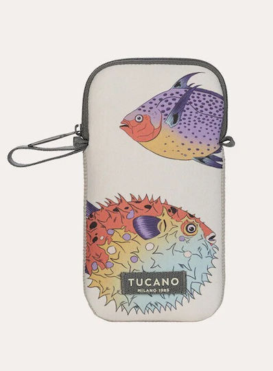 Tucano Smartphone Pouch Fish White Bsczvgp-psc-w