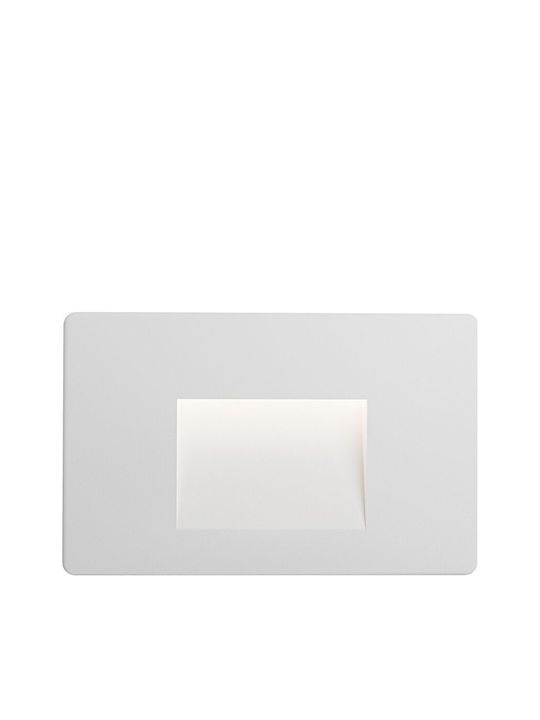 Braytron Επιτοίχιο Εξωτερικό Φωτιστικό LED IP65 με Ρυθμιζόμενο Λευκό Φως 8.5x13.4εκ.