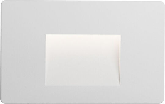 Braytron Wall-Mounted Outdoor Lighting LED IP65 with Adjustable White Light 8.5x13.4cm