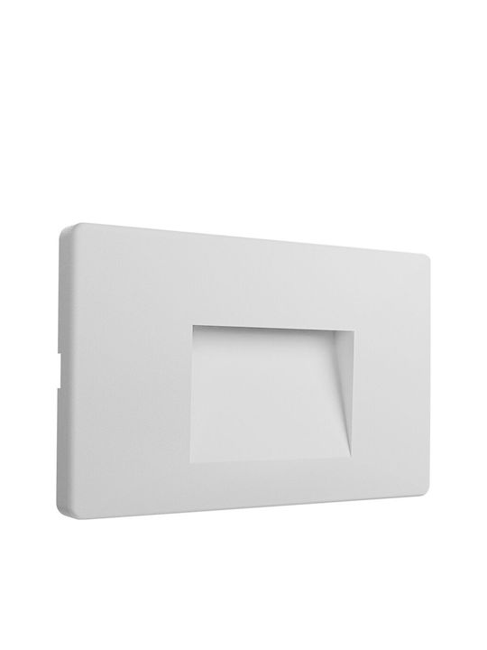 Braytron Επιτοίχιο Εξωτερικό Φωτιστικό LED IP65 με Ρυθμιζόμενο Λευκό Φως 8.5x13.4εκ.
