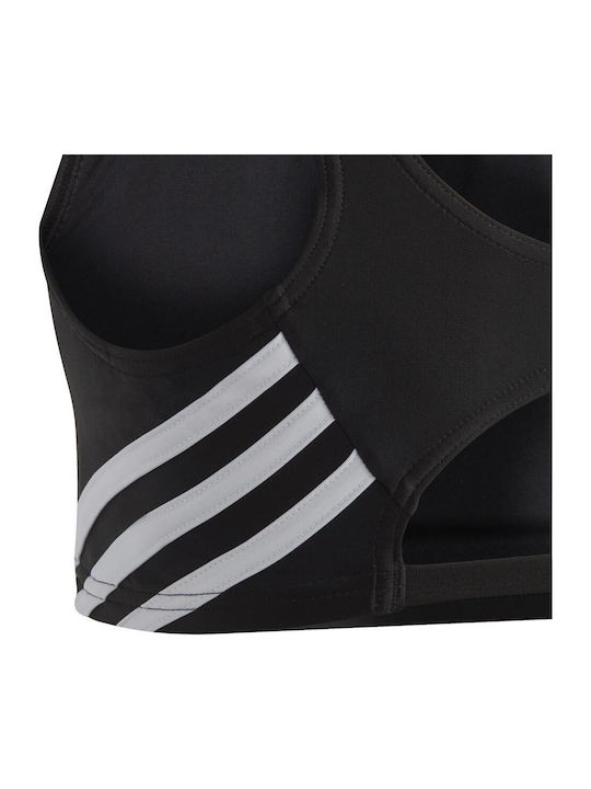 adidas 3-Stripes Παιδικό Μαγιό Μπικίνι Μαύρο
