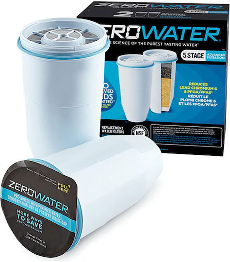 Zerowater Ersatz-Wasserfilter 2Stück