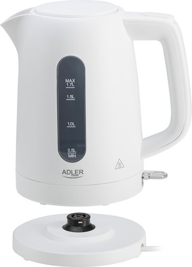 Adler Kettle 1.7lt 1379W White