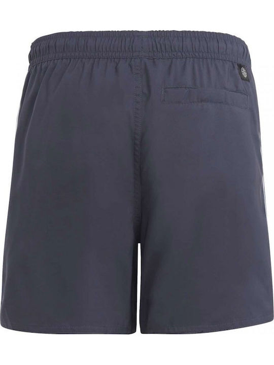 adidas 3-Stripes Kids Swimwear Swim Shorts Navy Blue