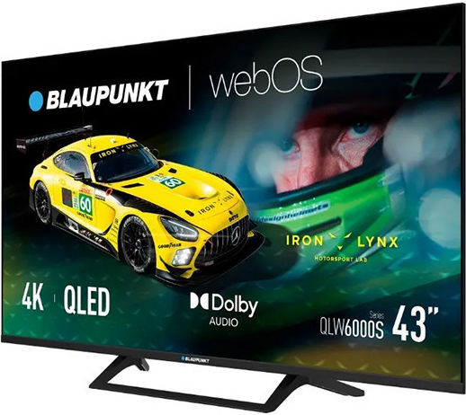 Blaupunkt Smart Television 43" 4K UHD QLED 43QLW6000S HDR (2025)
