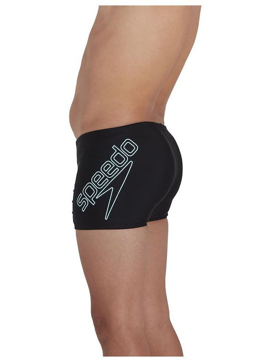 Speedo Boom Logo Παιδικό Μαγιό Βερμούδα / Σορτς Μαύρο