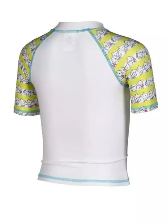 Arena Kids Swimwear Rashguard White