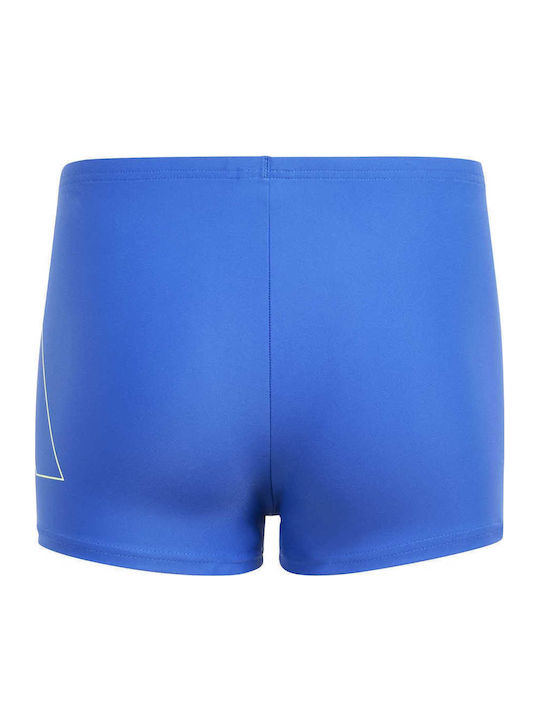adidas Performance Big Bars Swim Boxers Kids Swimwear Swim Shorts Blue