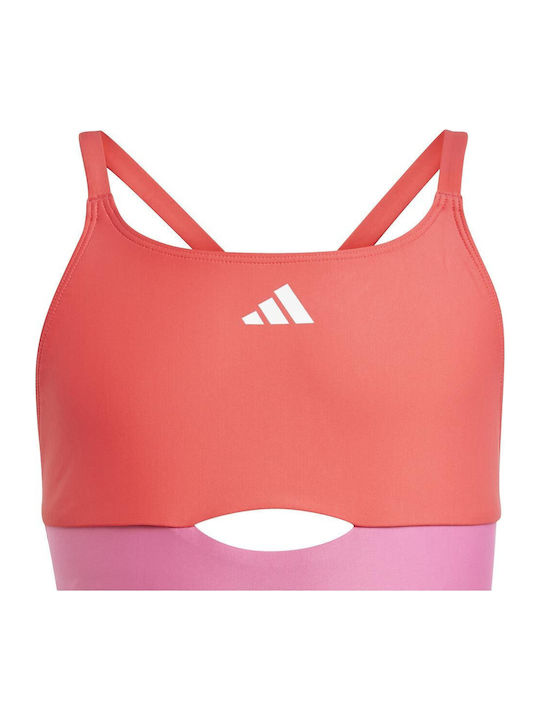 adidas Colorblock Детски Бански Една част Pink