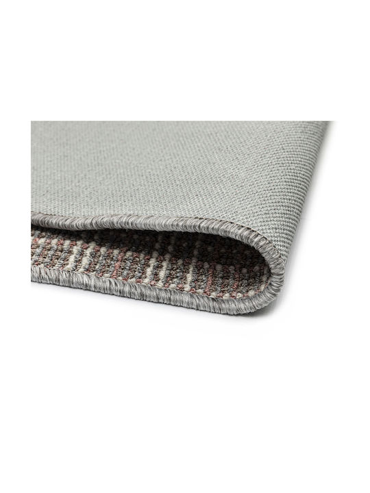 Nikotex Teppiche Rutschfeste Wohnzimmer Teppich Warren Grau-Rosa 160x240