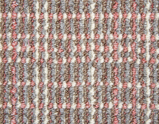 Nikotex Carpets Неплъзгащ Се Килим За Дневна Warren Сив-Розов 160x240