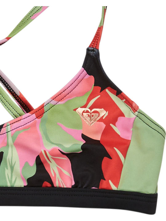 Roxy The Moves Floral Kinder Badeanzug Bikini Multicolour