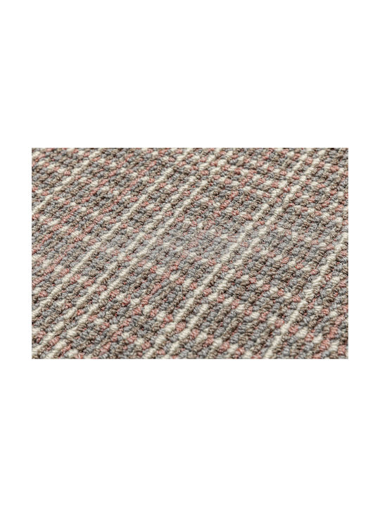Nikotex Carpets Αντιολισθητικό Χαλί Σαλονιού Warren Γκρι-ροζ 200x250