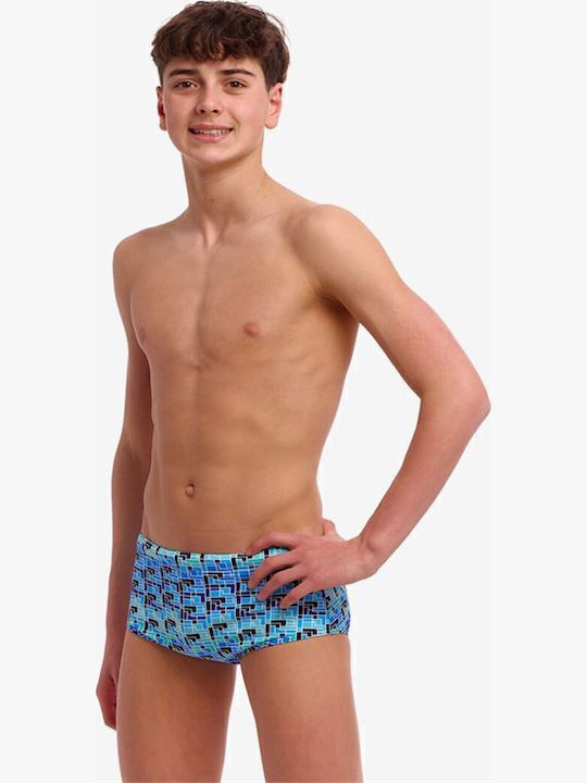 Funky Trunks Kinder Badeanzug Badeslips Blau Funky Trunks Kinder Badeanzug Badeslips Blau