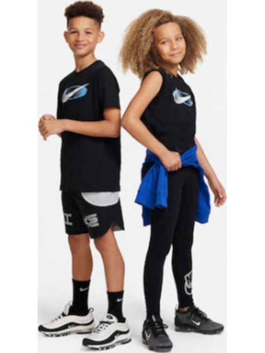 Παιδικό T-shirt Μαύρο Sportswear