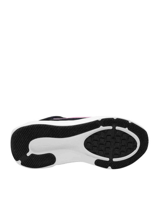 Kids Sports Shoes Running with Laces Black