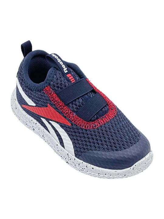 Rush Runner Rush Runner Kids Sports Shoes Running Slip-On Navy Blue