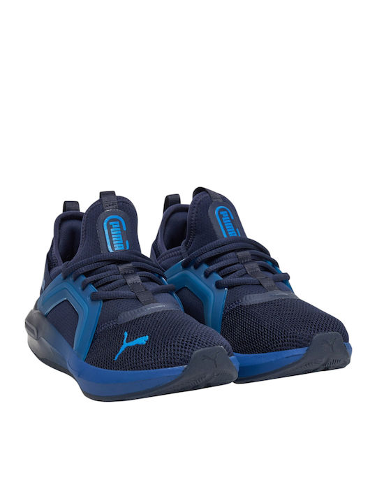 Softride Enzo Kids Sports Shoes Running with Laces Blue