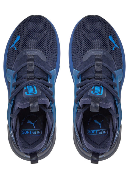 Softride Enzo Kids Sports Shoes Running with Laces Blue