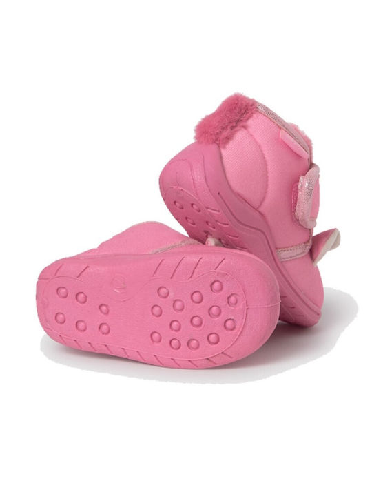 Kinderhausschuhe Stiefel Rosa