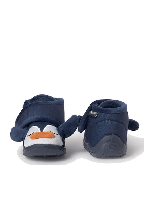Kids Slippers Boots Blue