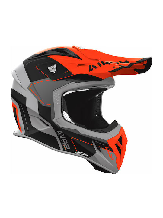 Airoh Aviator Ace 2 Shield Motocross ECE 22.06 Orange Matt Airoh Aviator Ace 2 Shield Motocross ECE 22.06 Orange Matt