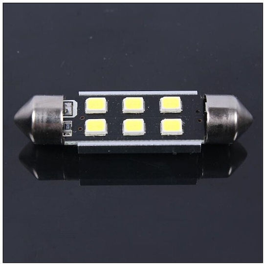 Heleco Λάμπες Αυτοκινήτου & Μοτοσυκλέτας C5W Canbus LED 6000K Ψυχρό Λευκό 3W 2τμχ