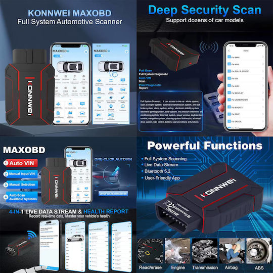 Διαγνωστικό Αυτοκινήτου OBD 2 με Bluetooth
