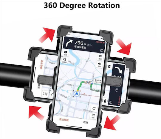 Halterung Telefon Motorrad mit verstellbarem Arm für Lenkrad