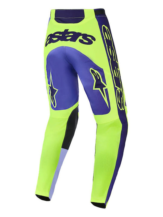 Racer Portl Purple Yel Motorcycle Pants Racer Portl Purple Yel Motorcycle Pants