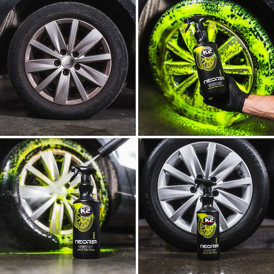 CarMotion Flüssig Reinigung für Felgen und Bereifung Auto 1lt