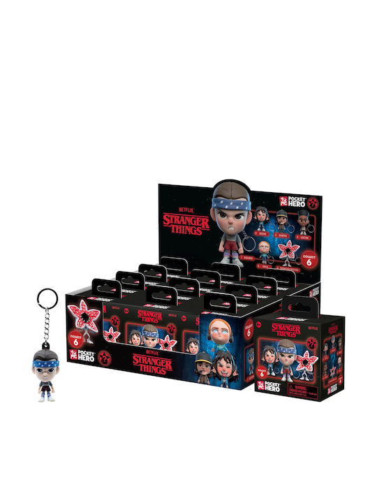 Yume Schlüsselanhänger Pocket Hero Stranger Things Blind Box 1 Stück Zufallsauswahl