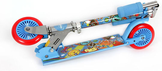 Maxtar Kids Scooter Foldable Rachet 2-Wheel Blue