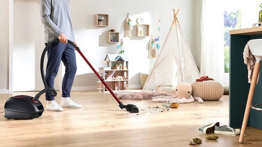 Bosch BGB41POW1 Ηλεκτρική Σκούπα 850W με Σακούλα 4lt Μαύρη