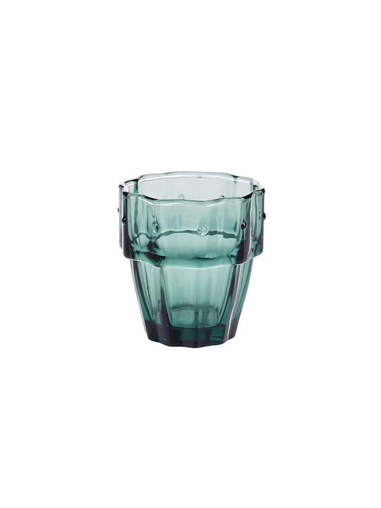 Alpina Set of Glasses made of Glass in Green Color 240ml 4pcs