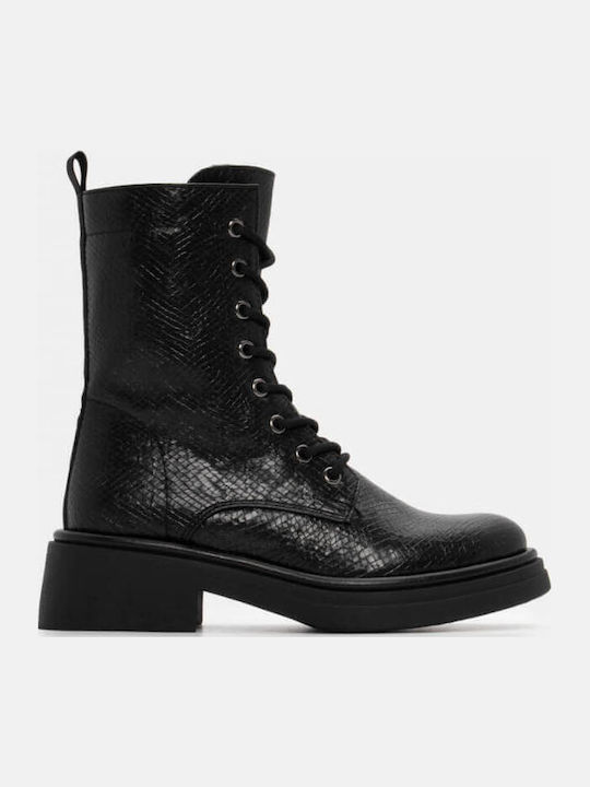 Stiefeletten Damen Schwarz