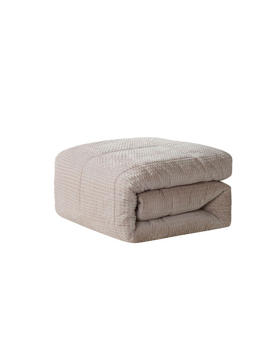 Liolios Home Duvet Cover Semi-double 180x240cm Sahara Beige