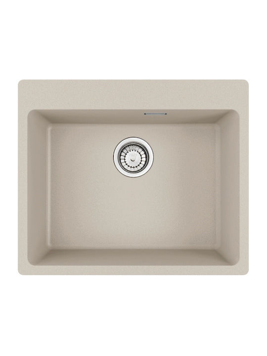 Franke Maris 610/210-54 1140706187 Drop-In Chiuvetă din Granit Sintetic L59xW50cm Maro