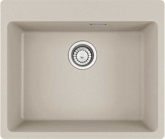Franke Maris 610/210-54 Ένθετος από Συνθετικό Γρανίτη Μ59xΠ50cm